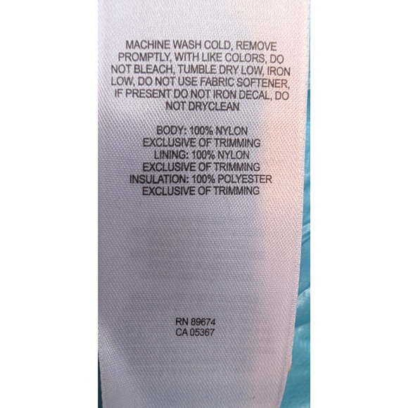 Mountain Hardware Womens Blue Quilted Jacket Outdoor Gorpcore Utility Packable M - Picture 5 of 6